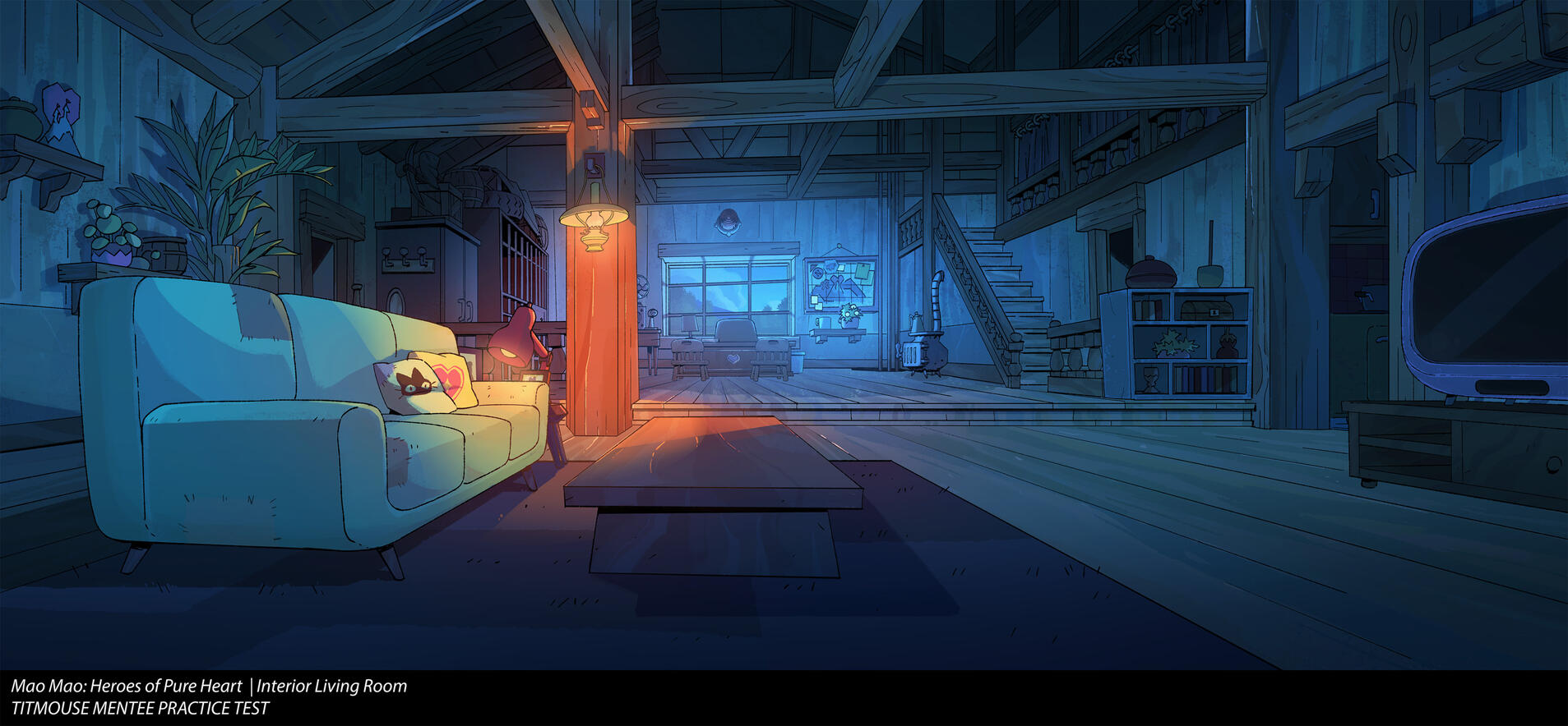TITMOUSE MENTEE BG PAINT PRACTICE TEST*** Only responsible for BG Paint. Done during my mentorship at Titmouse Summer 2026.
