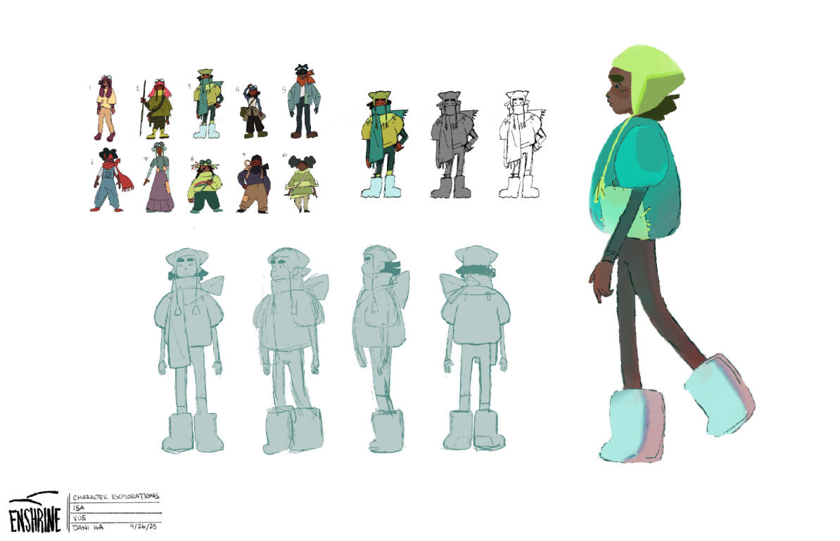 BG Paint and Layout done by me for my Senior thesis film "Enshrine"