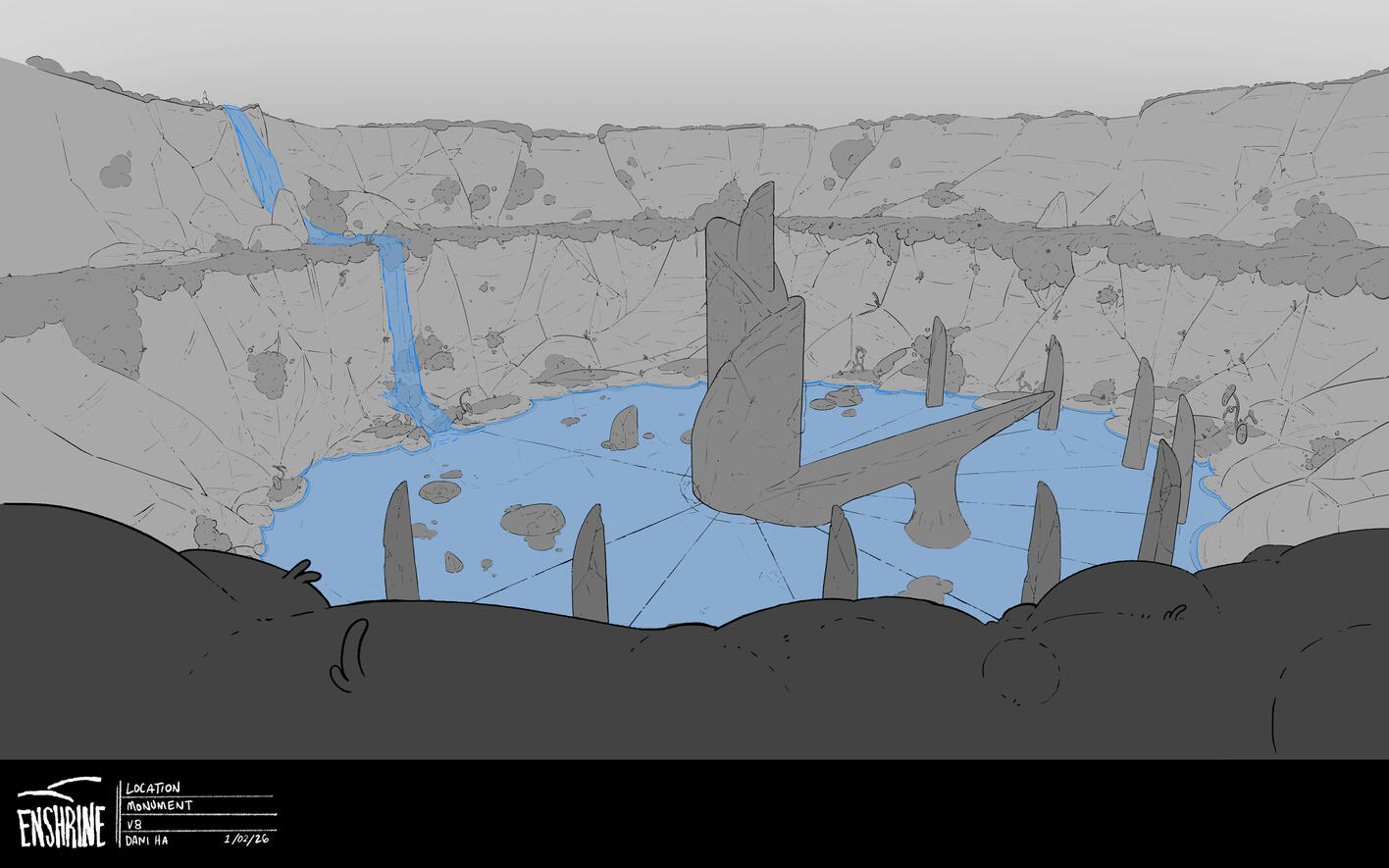 Enshrine, my thesis project. Responsible for all elements.