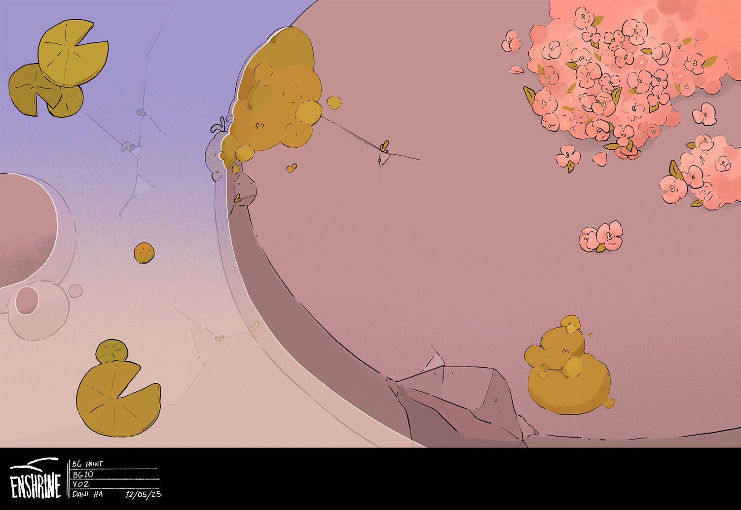 BG Paint and Layout done by me for my Senior thesis film "Enshrine"