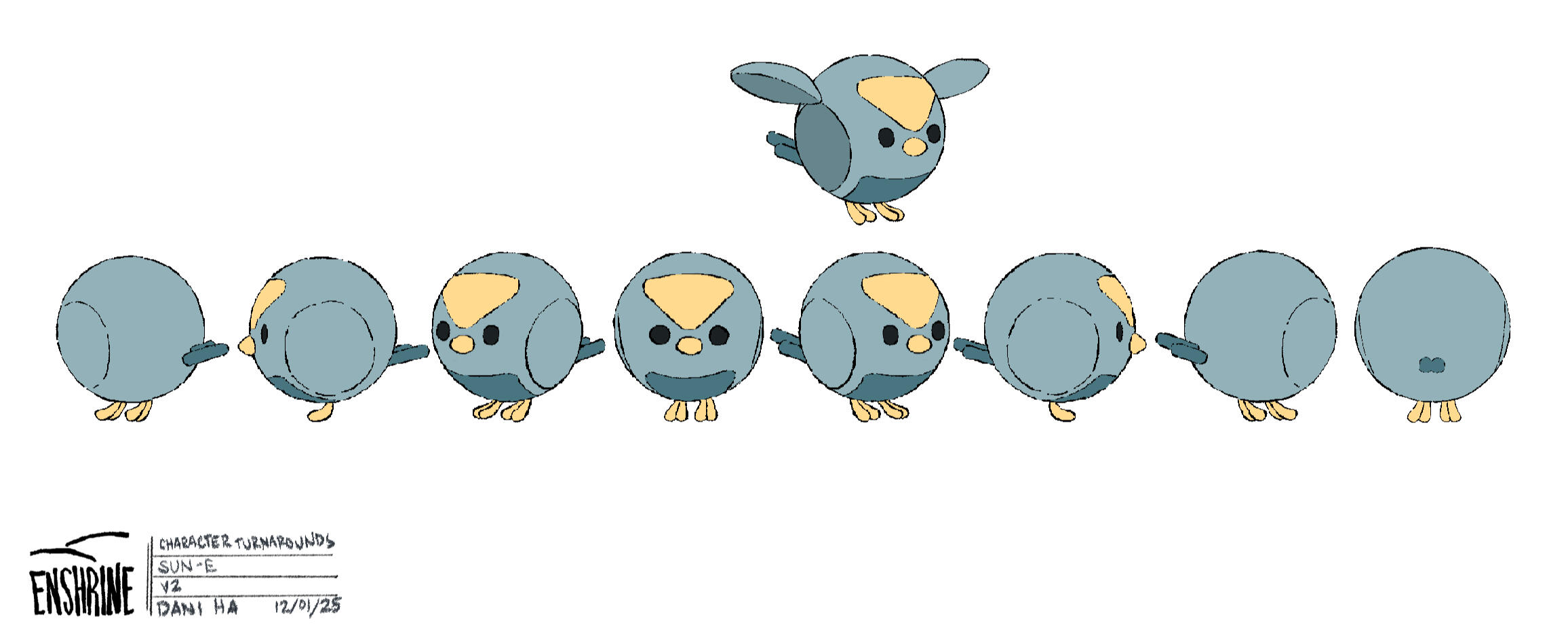 BG Layout done by me for my Senior thesis film "Enshrine"