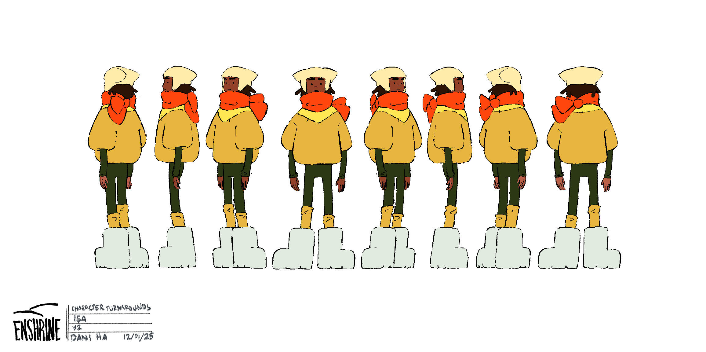 BG Layout of a Parallax done by me for my Senior thesis film "Enshrine"